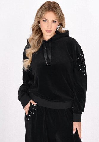 faina - Sudadera 'Fashion Look' en negro: frente