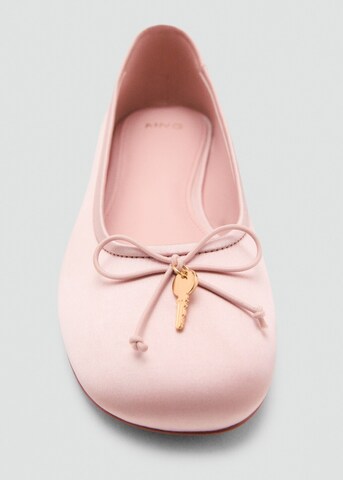 MANGO Ballet Flats 'Fantasy' in Pink