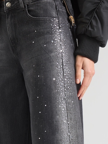 miss goodlife Широкий Джинсы в Серый