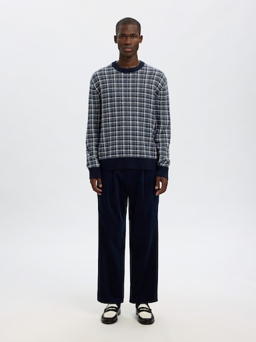 SELECTED - Jersey 'SLHMIKOLAS' en azul