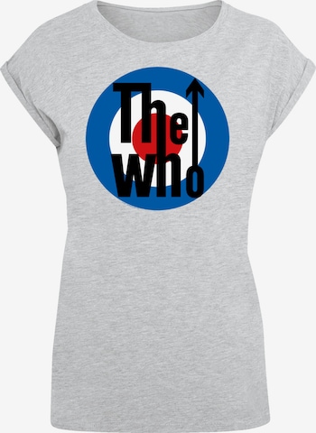 F4NT4STIC T-Shirt 'The Who Target' in Grau: Vorderseite