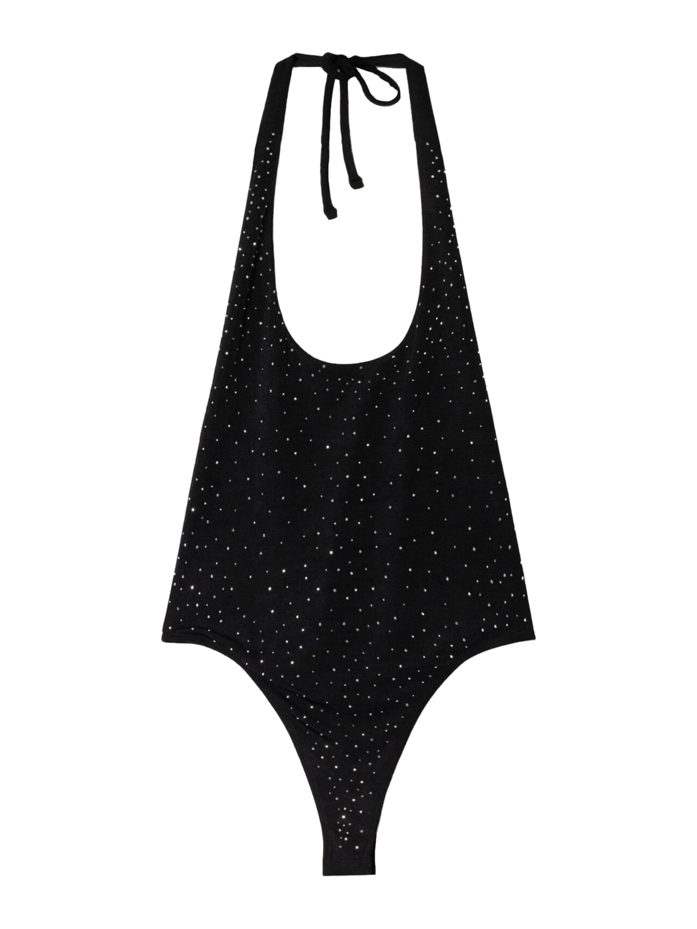 Bershka Body i svart: framsida