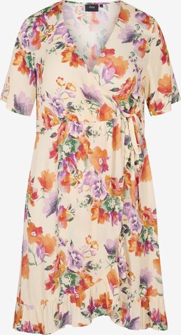 Zizzi Dress 'WISMA' in Yellow: front