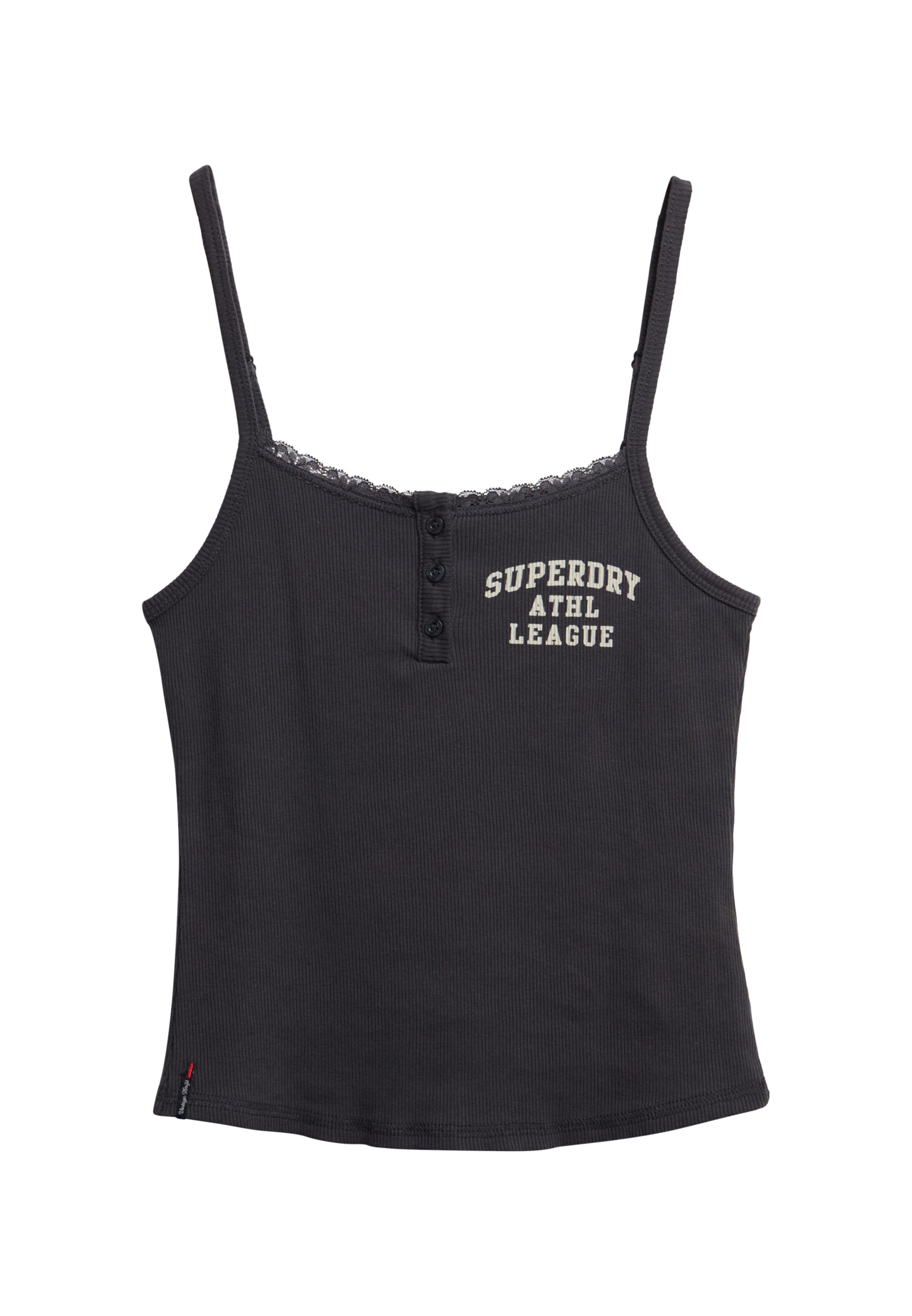 Haut Superdry en noir : devant