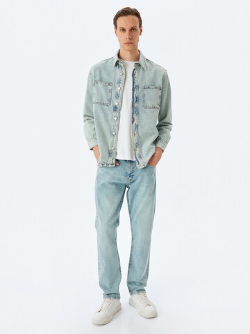 Koton Between-Season Jacket in Blue
