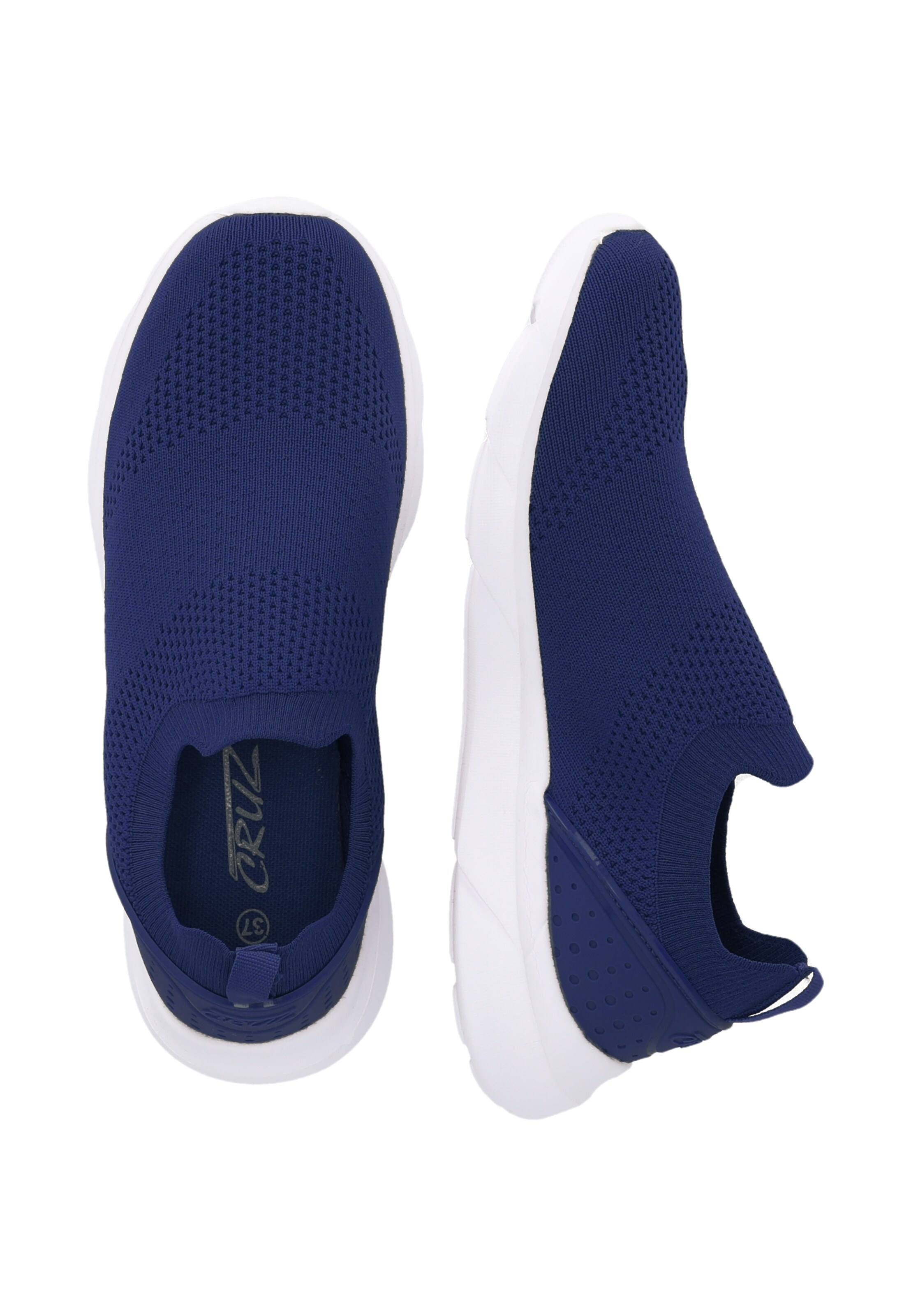 Cruz Slip-Ons 'Thrown' in Blue