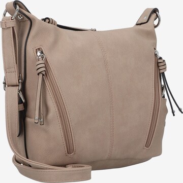 TOM TAILOR Handbag 'Caia' in Beige