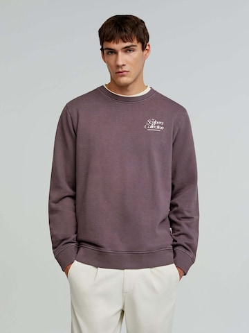 Sweat-shirt 'Collection' Scalpers en marron : devant