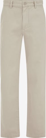 smėlio WE Fashion Standartinis „Chino“ stiliaus kelnės: priekis