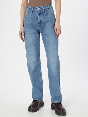Pepe Jeans تقليدي جينز 'ROBYN' بلون أزرق: الأمام