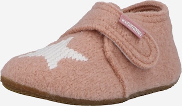 Living Kitzbühel Slippers in Pink: front