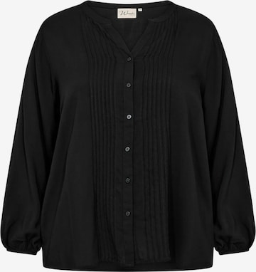 Wasabi Concept Bluse 'Sia' i sort: forside
