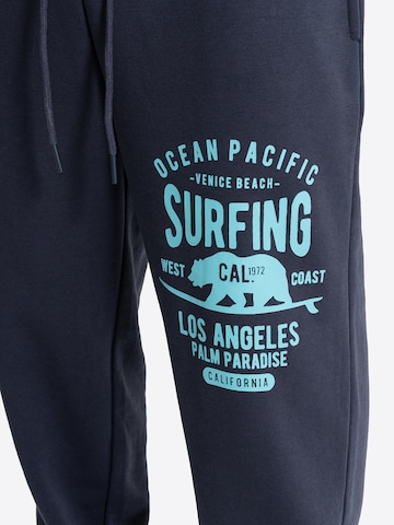 Tapered Pantaloni 'Chicama' de la Ocean Pacific pe albastru