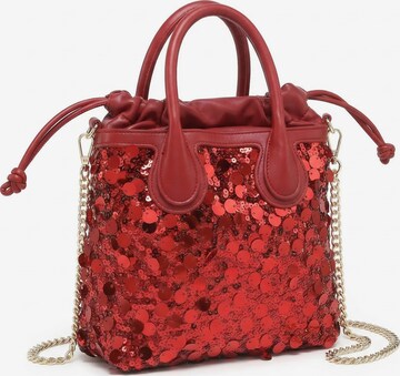Borsa a tracolla 'Borsa a Tracolla Zefira Plus Donna - Paillettes Glamour Poliestere' di Kassandra in rosso: frontale