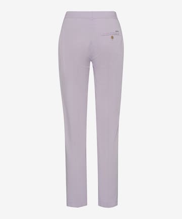 Regular Pantalon à plis 'Maron' BRAX en violet