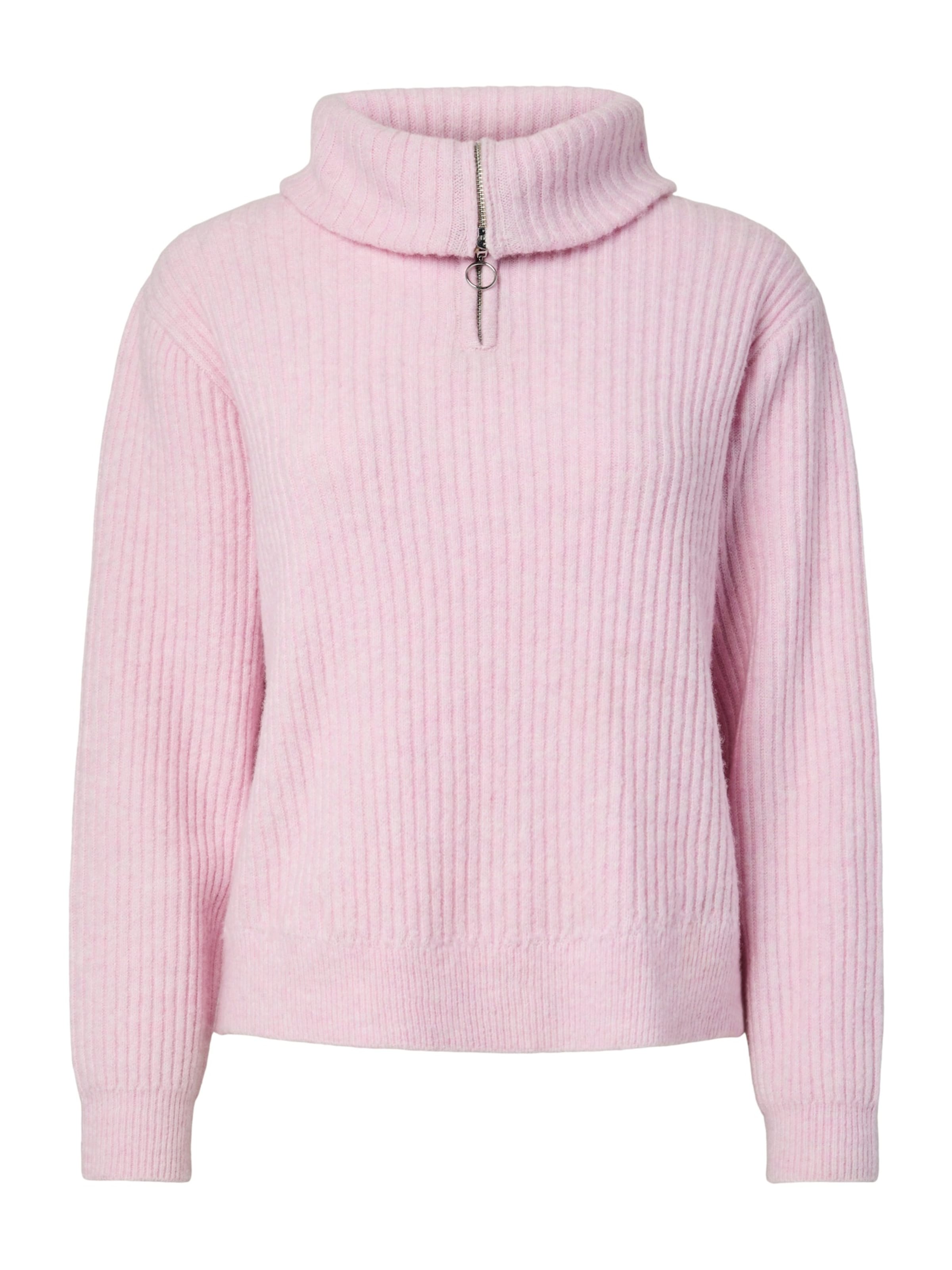 PIECES Sweater 'PCSilly' in Pink: front