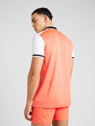 J.Lindeberg Funkcionalna majica 'Jensen' | oranžna barva