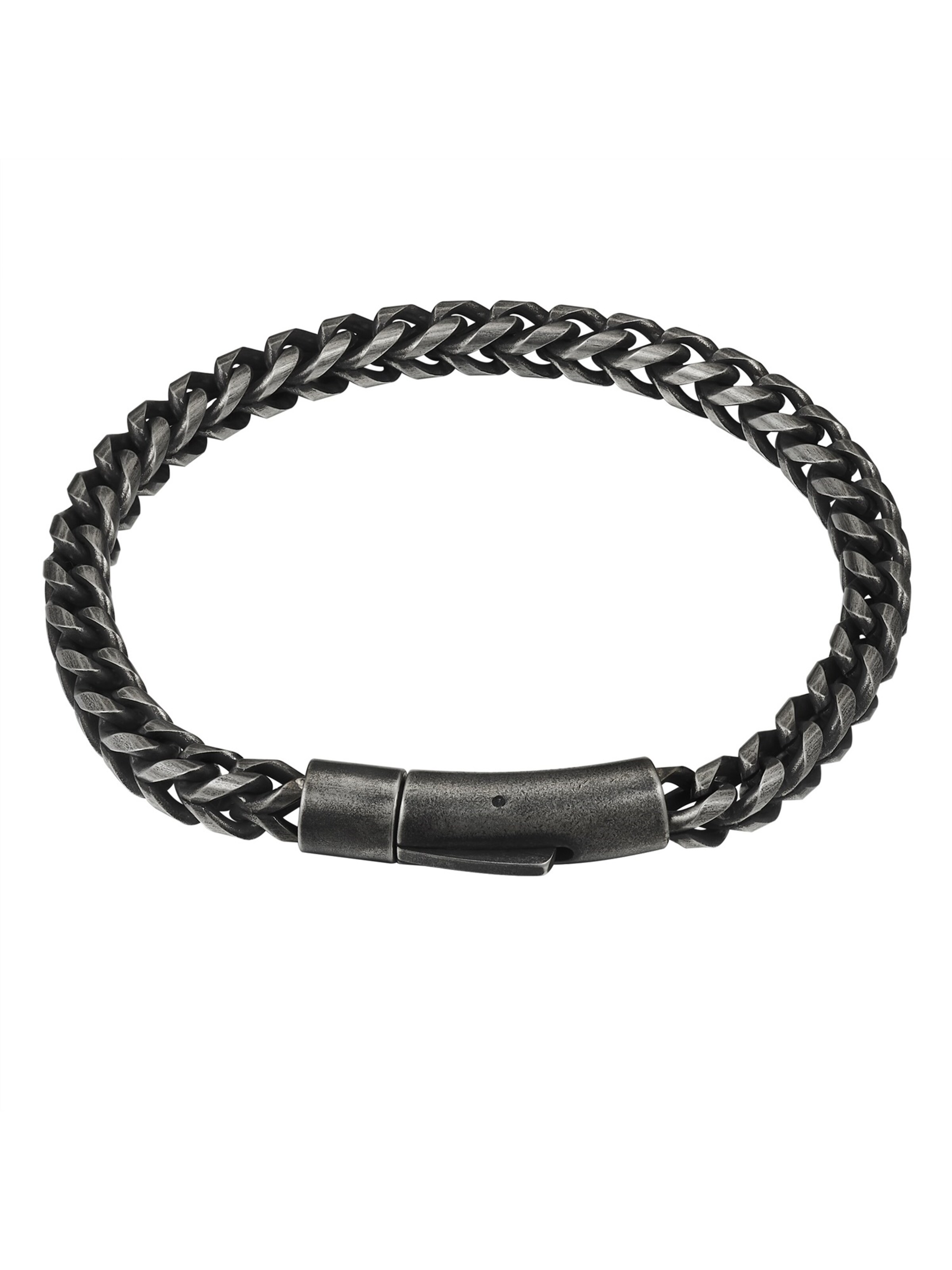 Braccialetto di True Rebels in nero: frontale