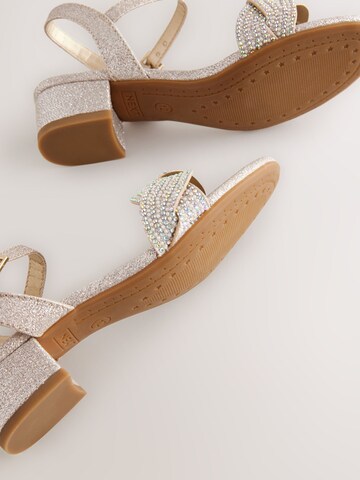 Next Sandal i guld