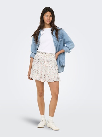 ONLY Regular Skirt 'Nala' in White