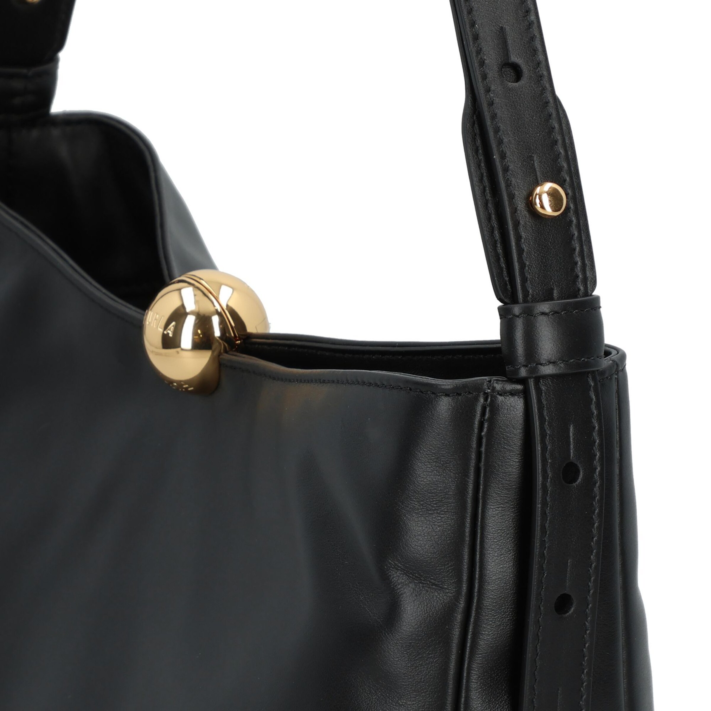 FURLA Schultertasche in Grau