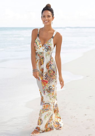 LASCANA Beach Dress in Mixed colors: front