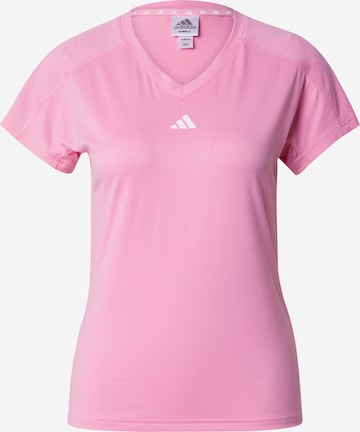 rozā ADIDAS PERFORMANCE Sporta krekls 'Train Essentials': no priekšpuses