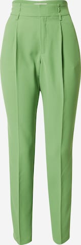 Cream regular Παντελόνι πλισέ 'Saga' σε πράσινο: μπροστά
