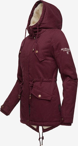 MARIKOO Зимняя куртка 'Manolya' в Красный
