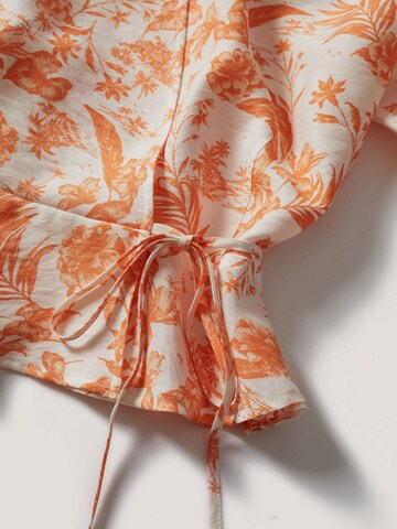 MANGO Bluse 'CUQUI' in Orange