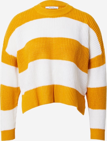 ABOUT YOU Sweater 'Thassia' in Yellow: front