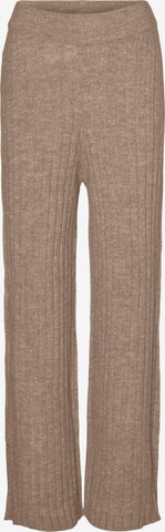 Pantalon 'Lulu Lefile' VERO MODA en marron : devant