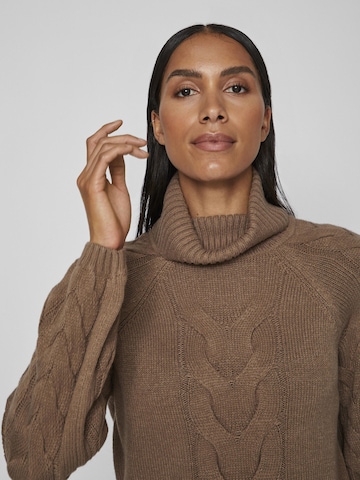 VILA Sweater 'Oa' in Brown
