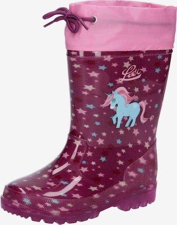 LICO Boots 'Power Blinky' in Purple: front