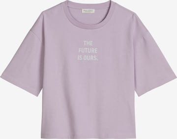 Marc O'Polo Shirt in Purple: front