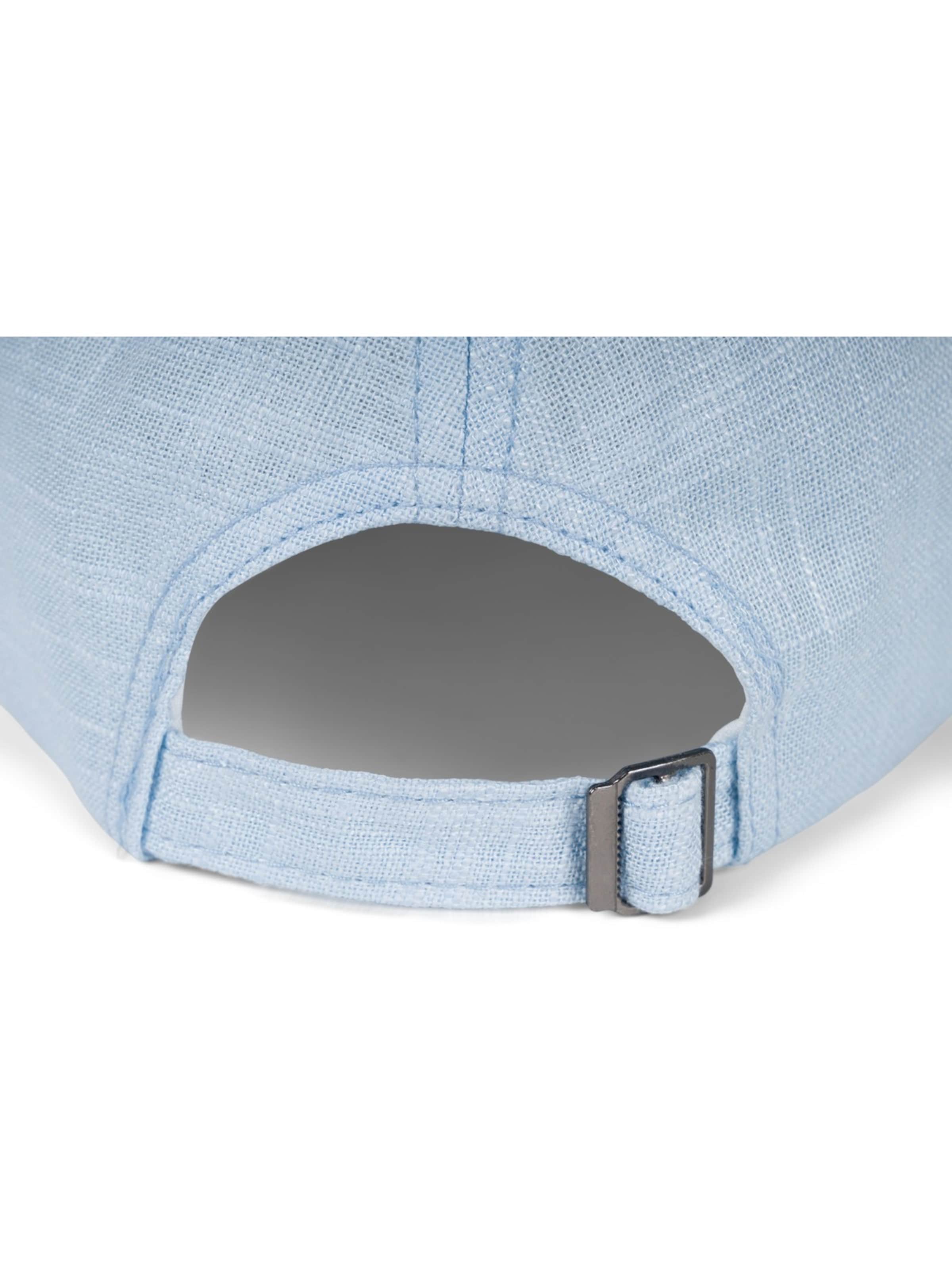 styleBREAKER Cap 'Leinen Baseball Cap' in Blue