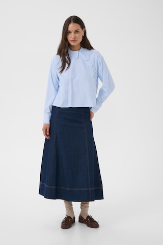 Kaffe Shirt in Blue