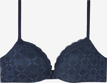 INTIMISSIMI Push-up BH 'Silvia' in Blau: predná strana