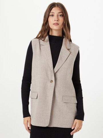 modström Gilet 'Raphael' in Beige: voorkant