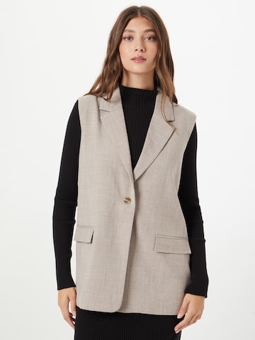 modström Suit Vest 'Raphael' in Beige: front