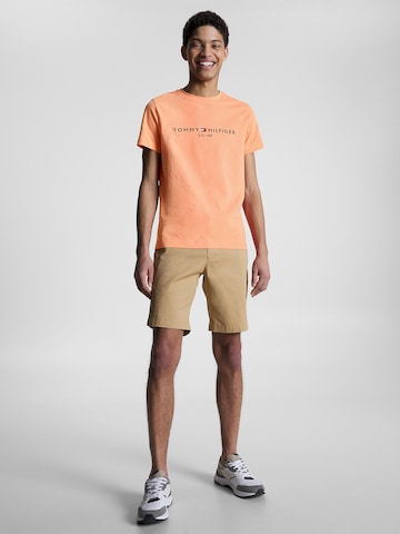 Coupe regular T-Shirt TOMMY HILFIGER en orange