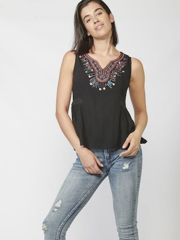 KOROSHI - Blusa en negro