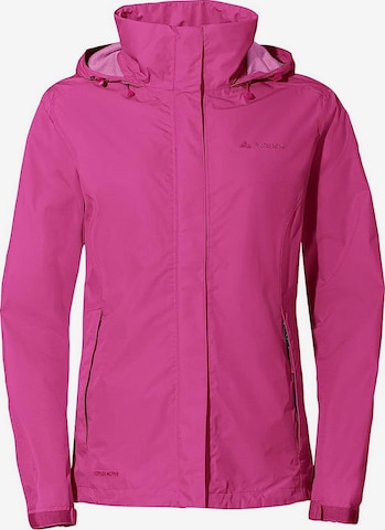 VAUDE Outdoorjas 'Escape' in Roze: voorkant