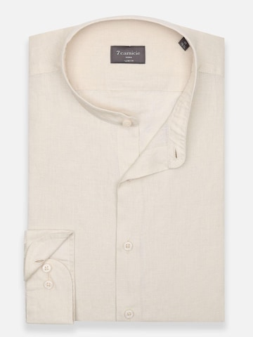 Slim fit Camicia business di 7Camicie in beige