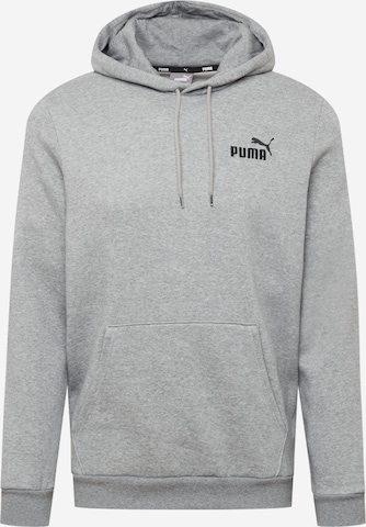 PUMA Athletic Sweatshirt in Grey: front