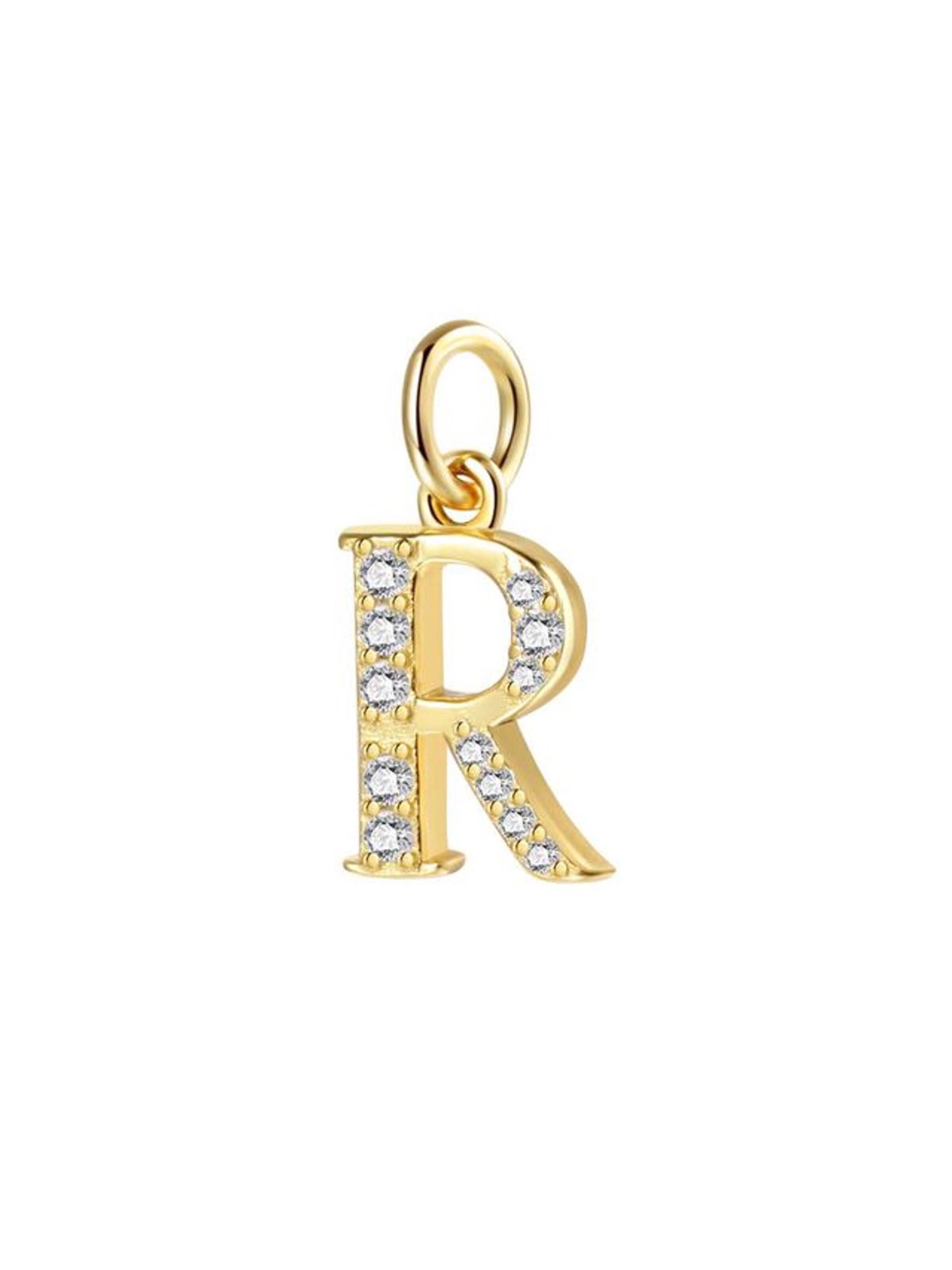Hey Happiness Kette 'Letter R'‌‌‌‌‌‌ in Gold