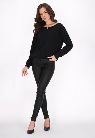 faina Sweatshirt in Zwart