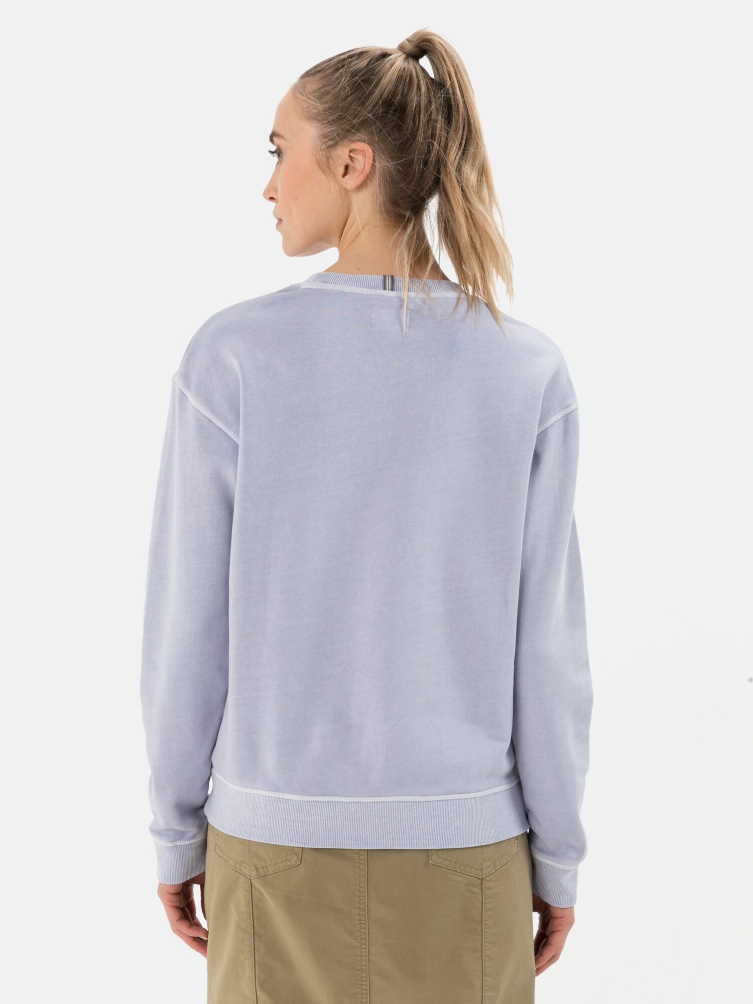 Frauen Sweat CAMEL ACTIVE Sweatshirt in Lavendel - XT51369