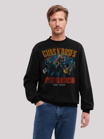 Sweat-shirt F4NT4STIC en noir : devant
