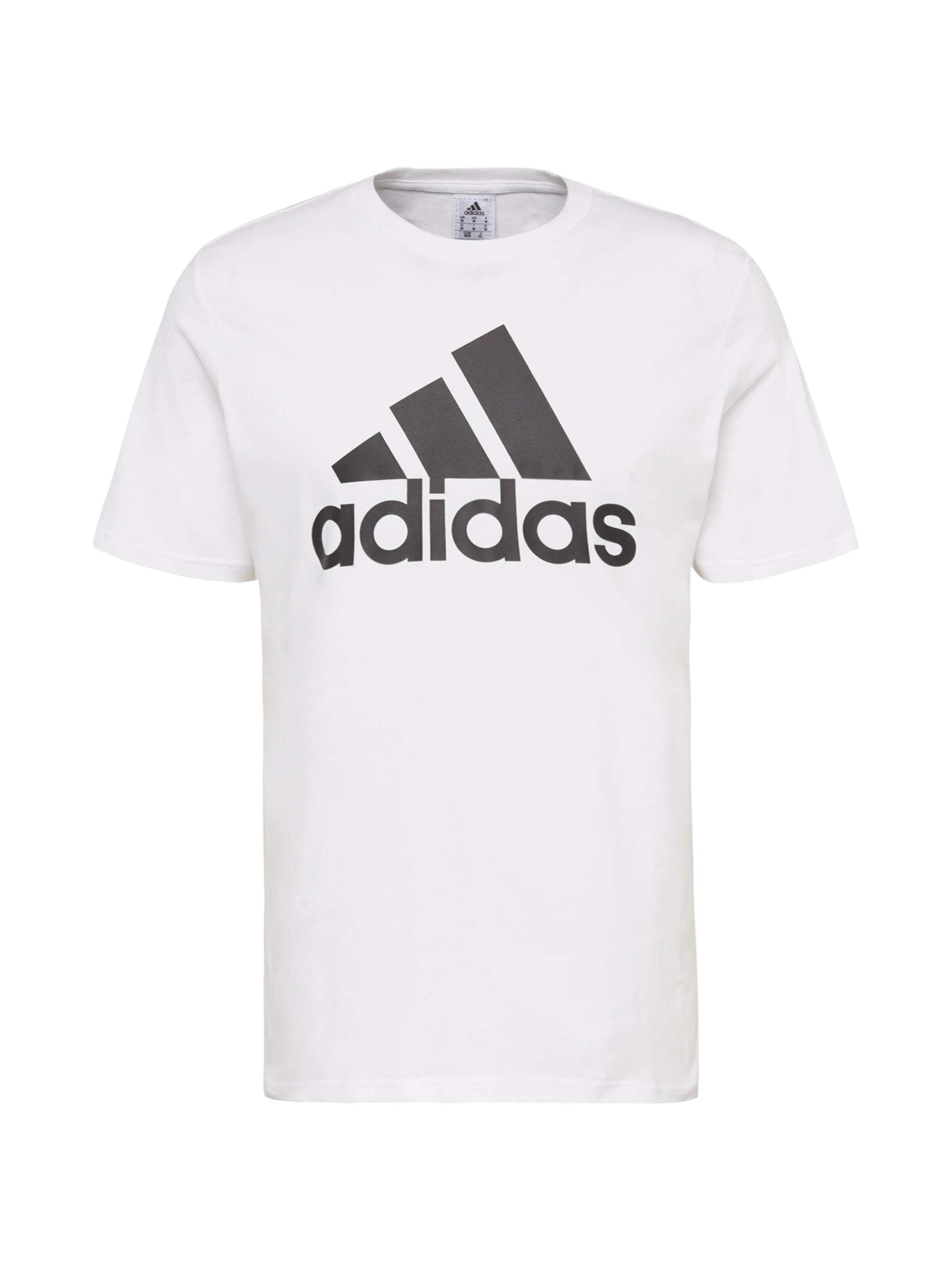 ADIDAS SPORTSWEAR Performance Shirt 'Essentials' in White: front